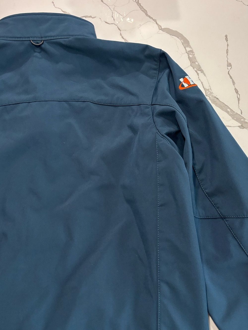 Eddie Bauer Navy Blue Lightweight All Climate 365 Soft-Shell Jacket Men’s XL - Picture 10 of 16